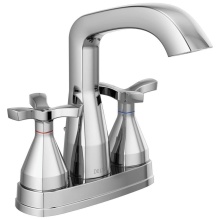 Delta Canada 257766-PR-MPU-DST - Stryke® Two Handle Centerset Bathroom Faucet With Pop-Up Drain