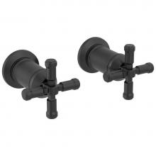 Delta Canada H586BL - Broderick™ Wall Mount Bathroom Faucet Handle Kit-Cross