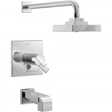 Delta Canada T17T467 - Ara® TempAssure® 17T Series H2Okinetic® Tub & Shower Trim