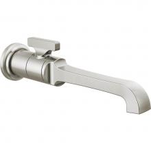 Delta Canada T3589LF-SS-PR-WL - Tetra™ Single Handle Wall Mount Bathroom Faucet Trim