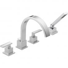 Delta Canada T4753 - Vero® Roman Tub Trim with Hand Shower