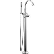 Delta Canada T4788-PR-LHP-FL - Tetra™ Floor Mount Tub Filler Trim