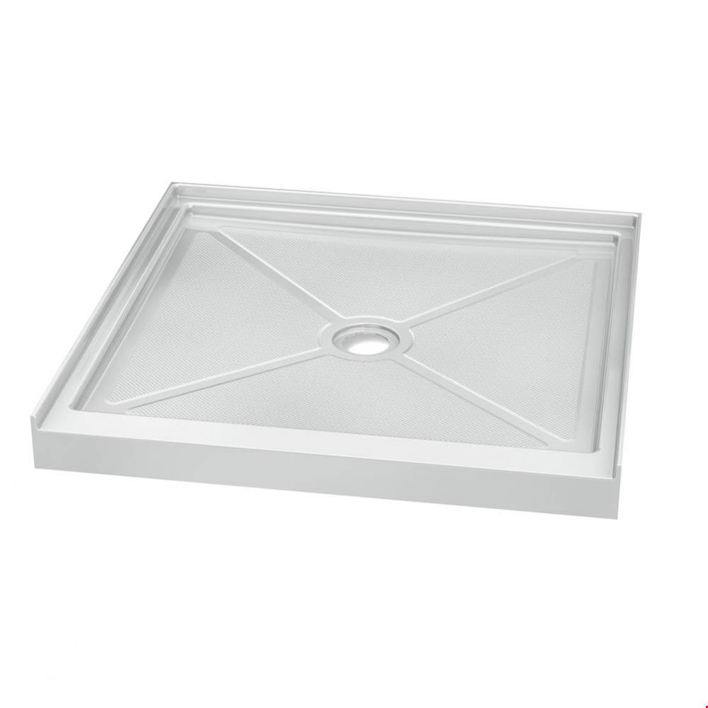 SQUARE BASE 3-FLANGE/36''/WHITE