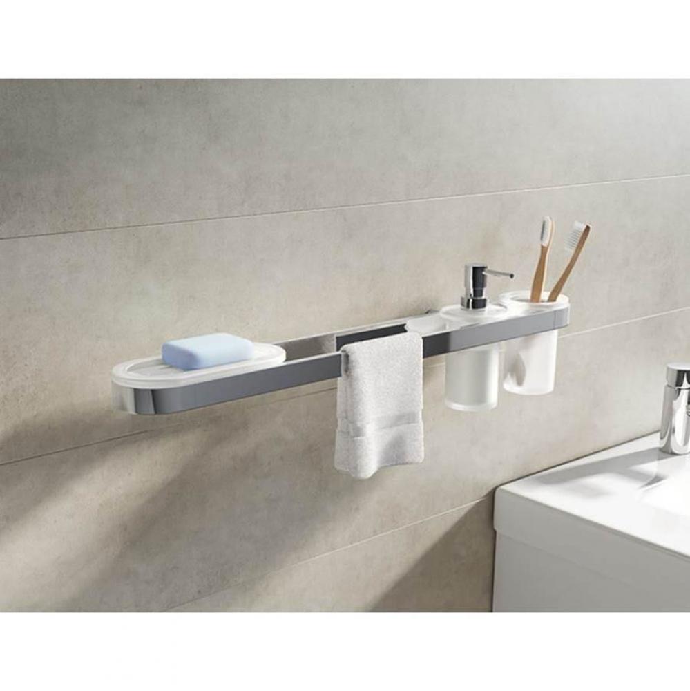 VERITAS MOD TOWEL BAR /60CM/CHROME/ROUND