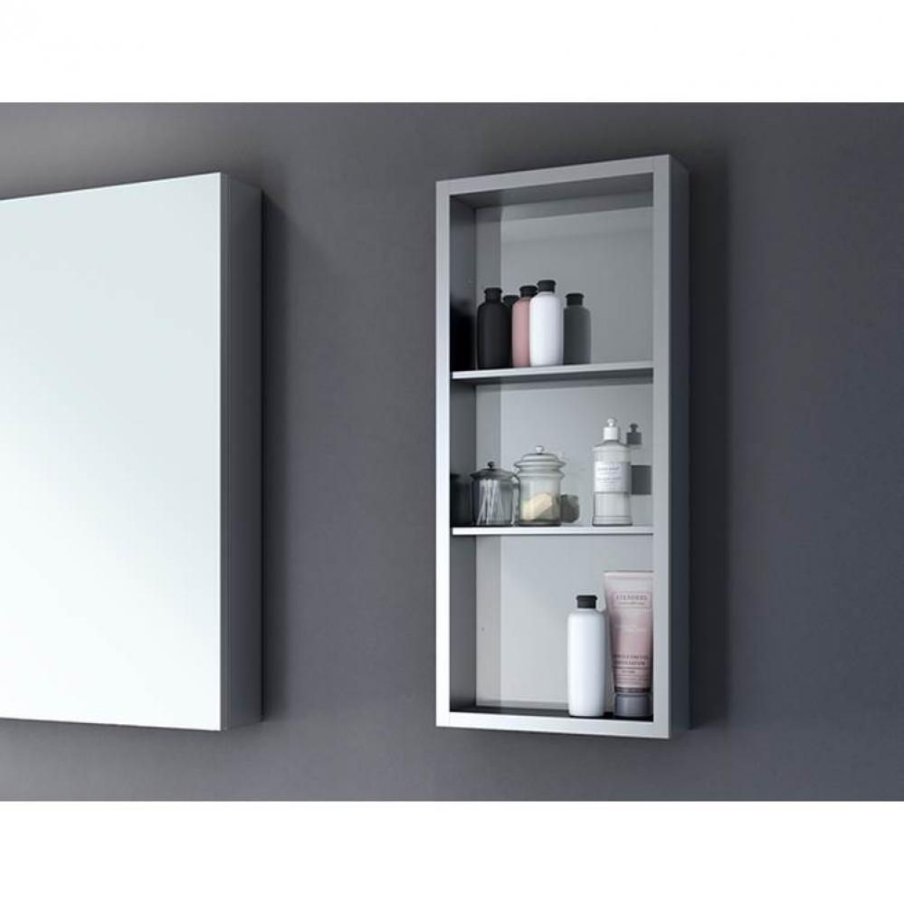 MEDICINE CABINET/ NO MIRROR/ 12''X36''