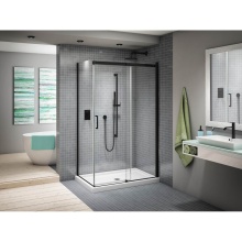 Fleurco Canada NAPS4836-33-40-75 - APOLLO 2-SIDED CRP/48x36/MATTE BLACK/SEKUR+