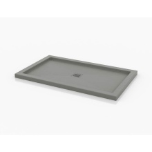 Fleurco Canada ATAM3660-18 - TAVIA BASE /SMOOTH TEXTURE /36 x 60 /WHITE /WITH METAL GRID