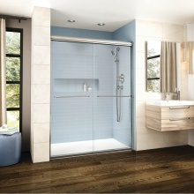 Fleurco Canada CKS148-11-40 - CORDOBA PLUS/48/CHROME/CLEAR GLASS / SEKUR+