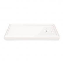 Fleurco Canada Adt6032-18-r3 - FLANGED BASE W/DRAIN COVER 2-FLANGE/6032/WHITE/RIGHT