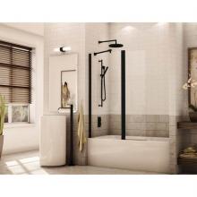 Fleurco Canada ESH24-33-40 - SIENA TUB/MATTE BLACK/CLEAR