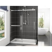 Fleurco Canada NXVS248R42R-11-40 - NOVARA PLUS 2 SIDED/48Rx42R/CHROME/TOWEL BAR/SEKUR+