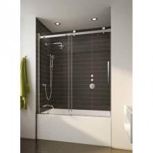 Fleurco Canada NXVT60-11-40R - NOVARA PLUS / SECURE FILM TUB 10MM/60''H/56-60''/CHR/CLR