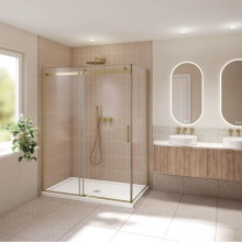 Fleurco Canada NHS248L36L-18-40-79 - HORIZON 2SIDED/48x36/L INL x L RET/WHITE/79H/SEKUR+