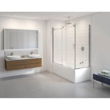 Fleurco Canada NHST265L30L-11-40 - HORIZON TUB 65 x 30/CHROME/LEFT/SEKUR+