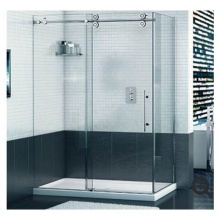 Fleurco Canada KTAS257R36R-35-40 - Select Kinetik KTPR 2 Sided CRP Sliding Door and Fixed Panel with Return Panel