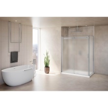 Fleurco Canada NSS248L36L-11-80-79 - SKYLINE 2SIDED/48x36/L INL x L RET/CHROME/79H/MIST SKR+