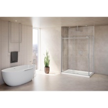 Fleurco Canada NSST265R30R-25-40 - SKYLINE TUB 65 x 30/BRUSHED NICKEL/RIGHT/SEKUR+