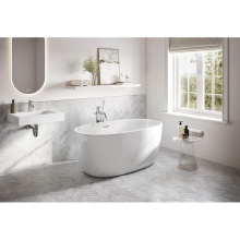 Fleurco Canada BSF5532-18 - ARIA SOLFEGE TUB/5532/WHITE/WHITE DRAIN COVER
