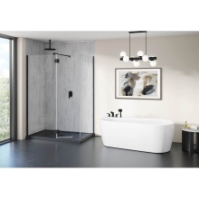 Fleurco Canada VMSXS3345-33-40-79 - EVOLUTION 2-SIDED SQUARE SHIELD/33x45/79H/10MM/MATTE BLACK