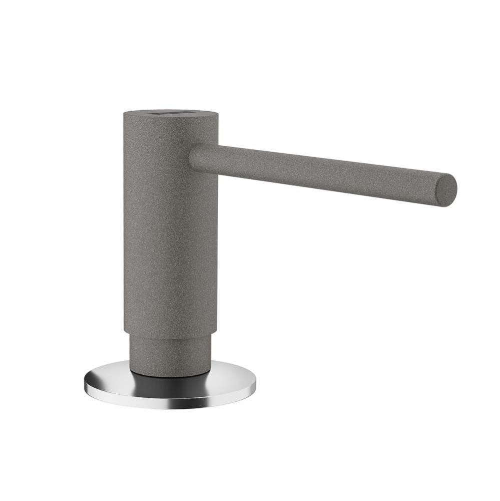 ACT-SD-STG Single Hole Top Refill Soap Dispenser in Stone Grey.