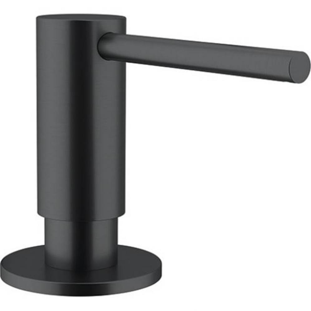 Steel Soap Dispenser Black Stainless