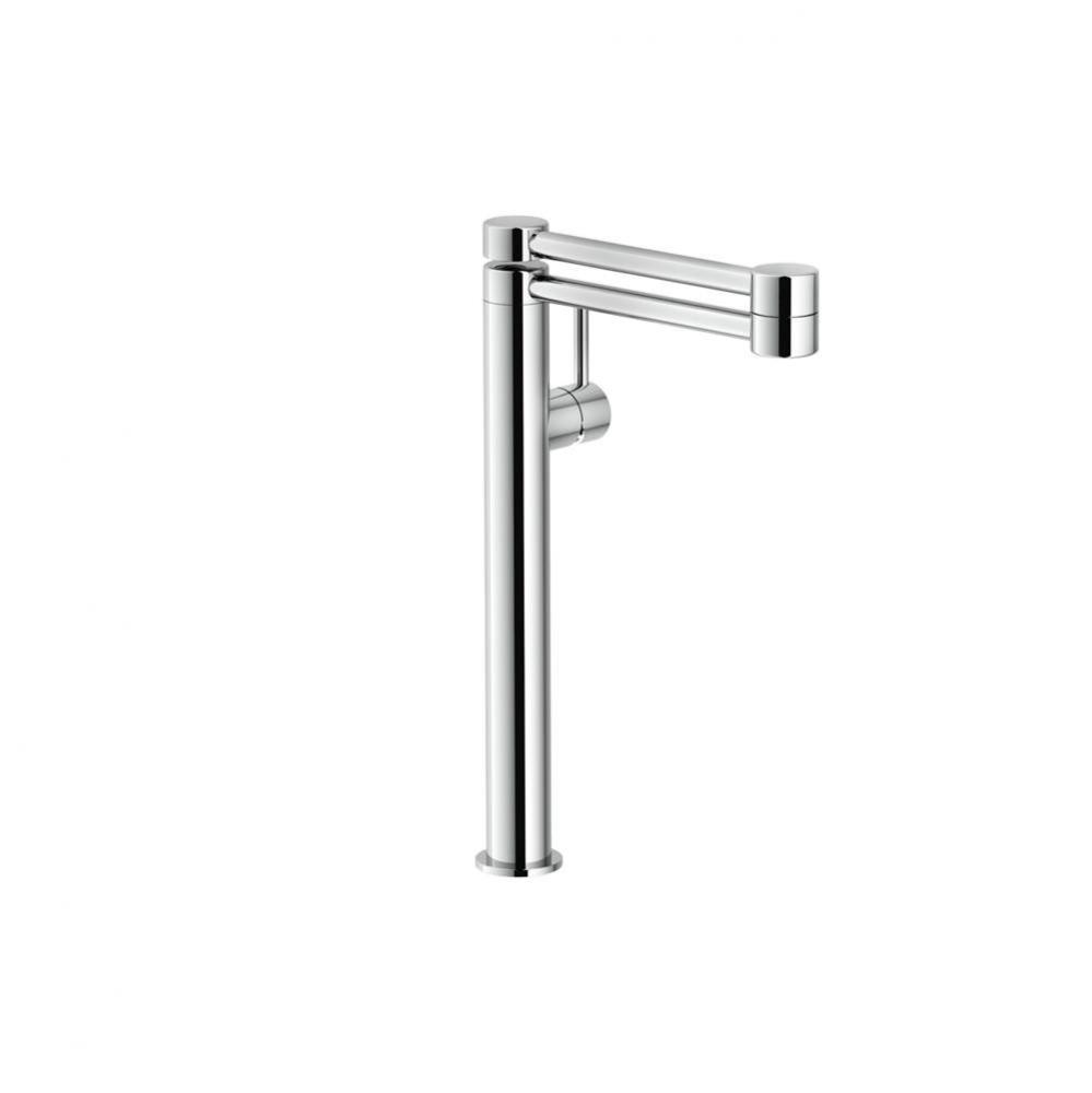 Pescara Deck Mount Pot Filler, Cold Only, Polished Chrome Finish