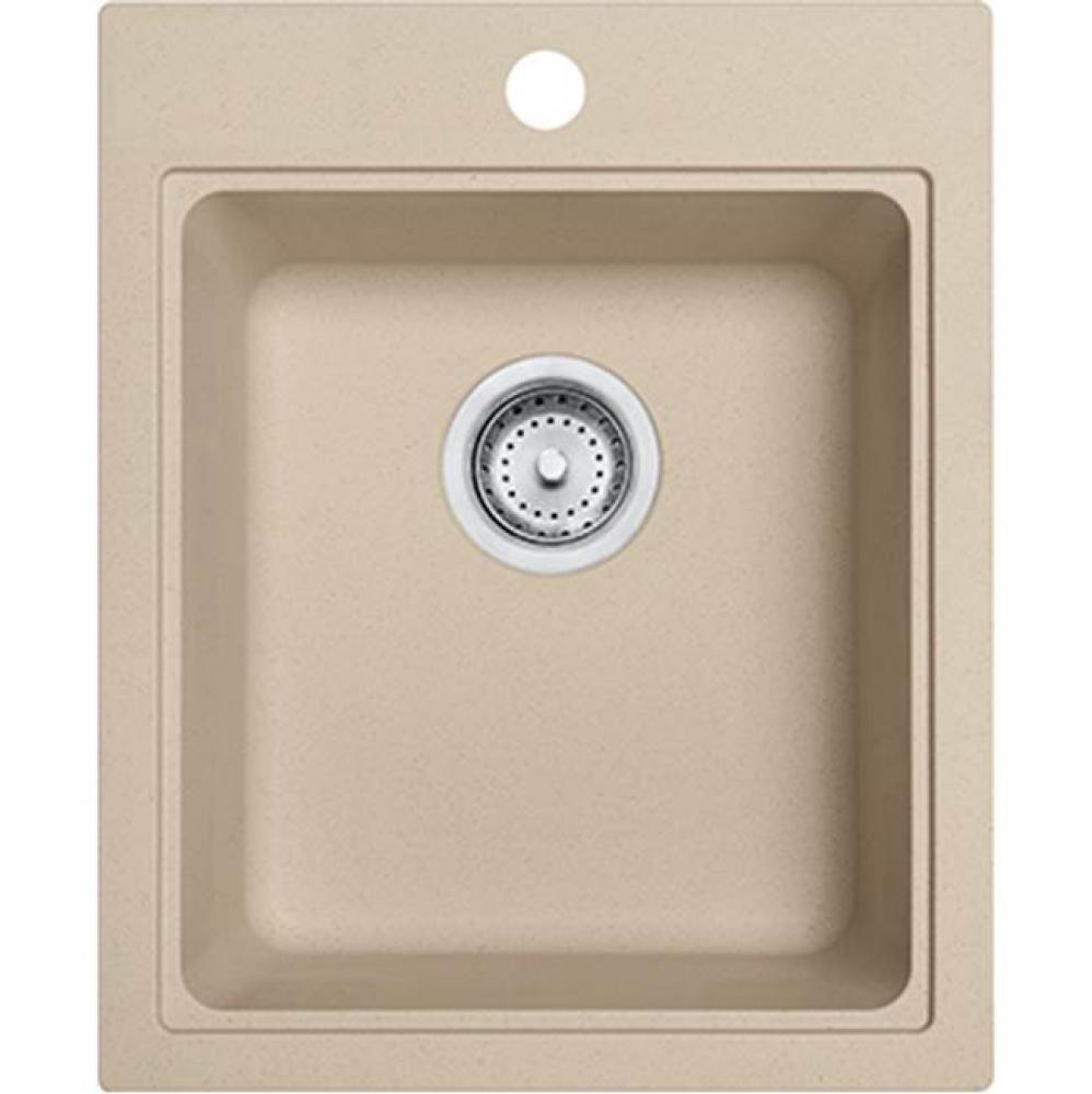 Quantum  Granite - Dual Mount Sink Single-Champagne