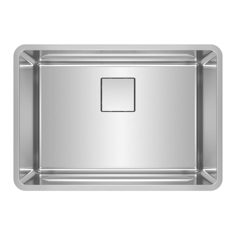 Pescara 26.5-in. x 18.5-in. 18 Gauge Stainless Steel Undermount Single Bowl Kitchen Sink - PTX110-