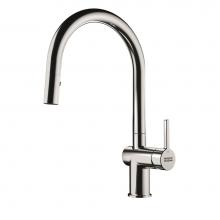 Franke Residential Canada ACT-PD-CHR - 15.1-inch Single Handle Pull-Down Kitchen Faucet in Polished Chrome, ACT-PD-CHR