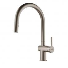 Franke Residential Canada ACT-PD-SNI - Active 15.1-inch Single Handle Pull-Down Kitchen Faucet in Satin Nickel, ACT-PD-SNI