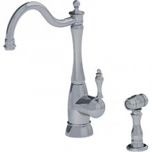 Franke Residential Canada FFS170 - Farm House Faucet With Sidespray, Pol. Nickel