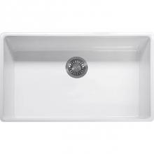 Franke Residential Canada FH2K710-33WH - Farm House Af Fireclay Sink White Sgl 33Cab