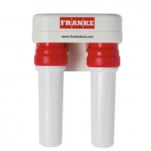 Franke Residential Canada FRCNSTR-DUO-2 - FRCNSTR-DUO-2 Dual Canister 2-Stage Under Sink Water Filtration System, Includes FRC07 and FRC09 F