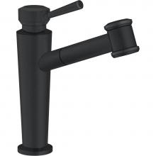 Franke Residential Canada FFPS5220 - Absinthe, 1 Hole Spout Faucet, Matt Black Finish