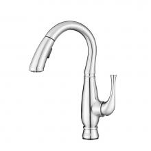 Franke Residential Canada FFP3550 - Franke Orca Pull Down Prep Faucet, Stainless