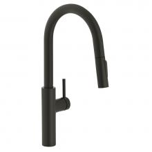 Franke Residential Canada PES-PD-MBK - Pescara 17-inch Single Handle Pull-Down Kitchen Faucet in Matte Black, PES-PD-MBK