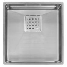 Franke Residential Canada PKX11016-S - Peak Um 16G Ss Sgl 21Cab With Strainer Basket