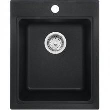 Franke Residential Canada SOX1720-1-CA - Quantum  Granite - Dual Mount Sink Single-Onyx