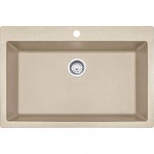 Franke Residential Canada DIG61091-CHA-CA - Primo  Granite - Dual Mount Sink Single- Champagne