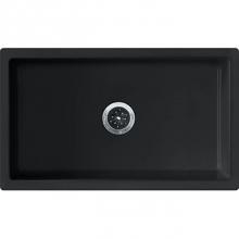 Franke Residential Canada FH2K710-30GB - Farm House Af Fireclay Sink Glossy Black Sgl 30Cab