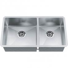 Franke Residential Canada TCX160-31RH - Techna - Undermount Sink Combination  Ss