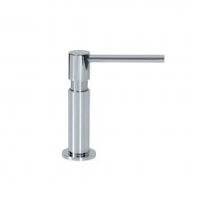 Franke Residential Canada UNI-SD-CHR - UNI-SD-CHR Single Hole Top Refill Soap Dispenser, Polished Chrome