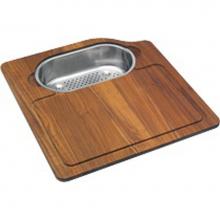 Franke Residential Canada OC-45SP - Teak Ctg Brd Orca W/Bowl