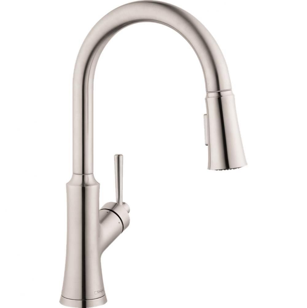 Single Handle Pull-Down Kitchen Faucet