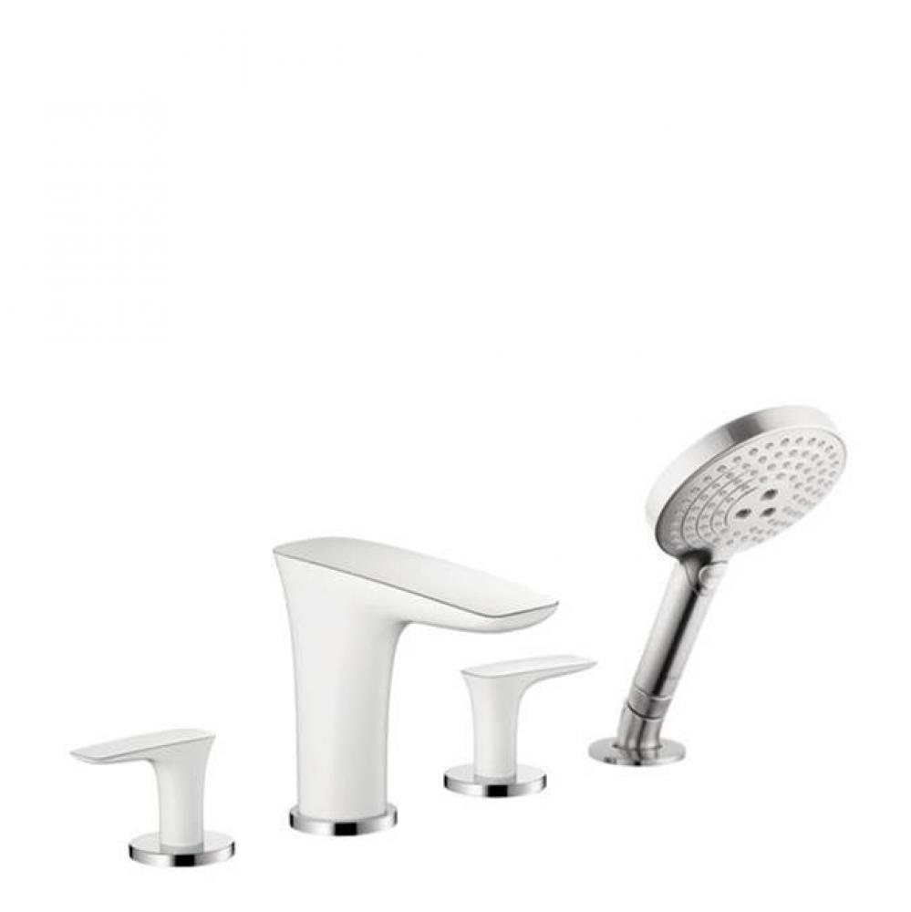 Puravida 4-Hole Roman Tub Set Trim With 1.8 Gpm Handshower