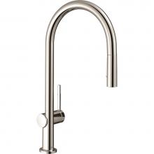 Hansgrohe Canada 72800831 - Single Handle O-Shaped Pull-Down Kitchen Faucet