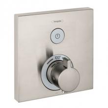 Hansgrohe Canada 15762821 - Hg Showerselect E Thermostatic Trim 1 Function, Square