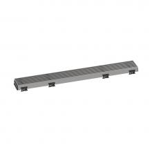 Hansgrohe Canada 56115801 - Raindrain Match Trim Boardwalk 23 5/8'' With Height Adjustabl