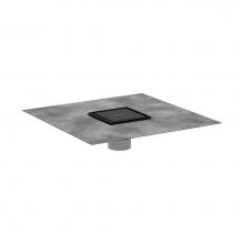 Hansgrohe Canada 56130671 - Raindrain Brilliance Point Drain Set 4''X 4'' Trim Tileable Re
