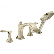 Hansgrohe Canada 04817820 - 4-Hole Roman Tub Set Trim With 1.75 Gpm Handshower